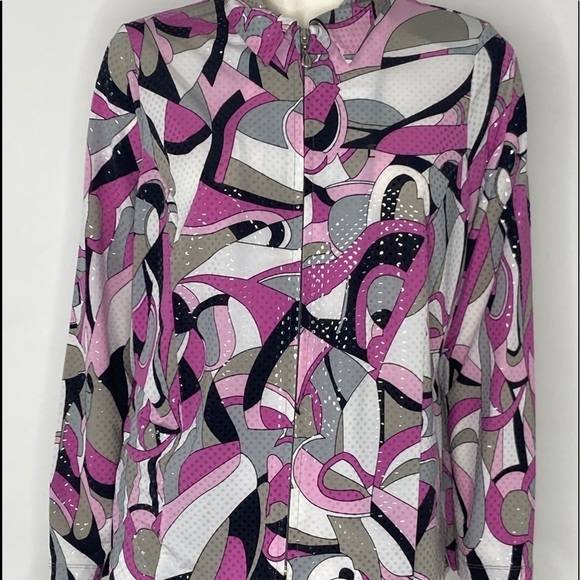 NWOT TANJAY Cocktail/Party Zip up Sz Large - Picture 1 of 6